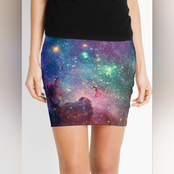 NWT The Source Galaxy Skirt M - Picture 1 of 1